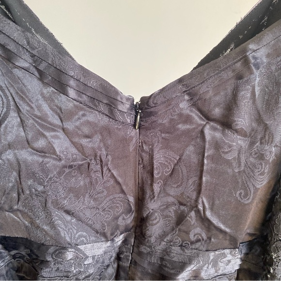 $289 NWT Black For Love And Lemons “Gisela” Mini Dress Sz X-Large - Picture 10 of 11